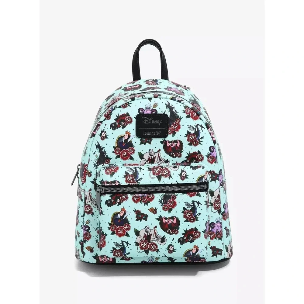 Loungefly Disney Villains‎ Tattoo Art Mini Backpack